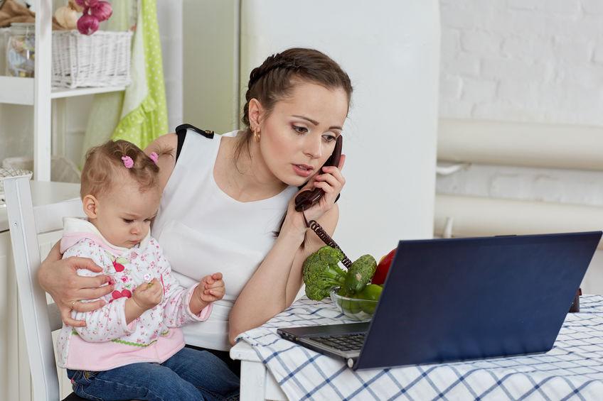 Work at home and take care of your kids full-time?