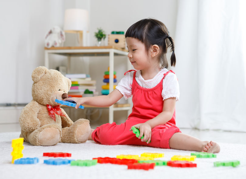 playing kid